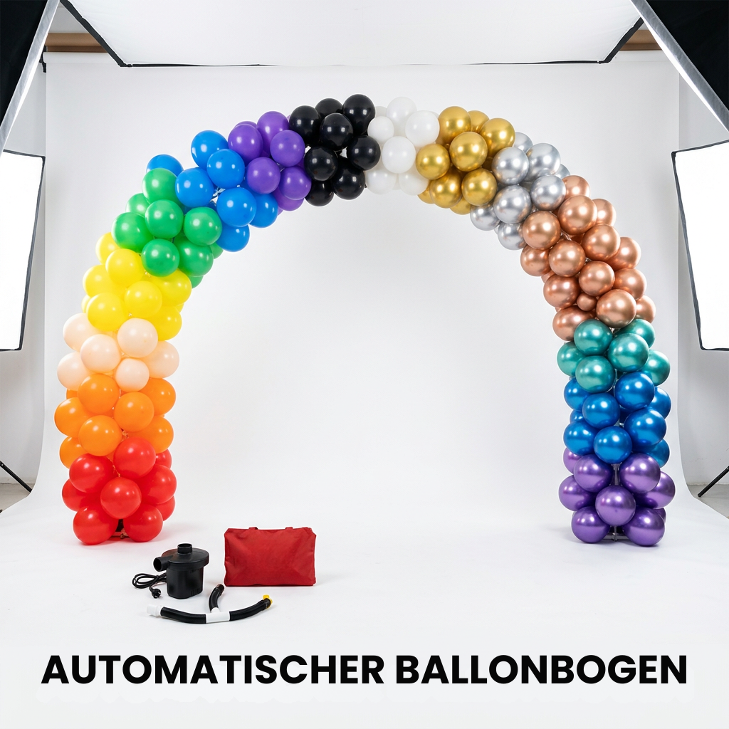 Selbstaufblasendes Ballon-Deko System