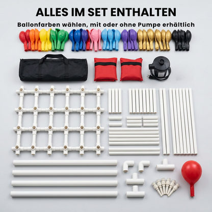 Selbstaufblasendes Ballon-Deko System