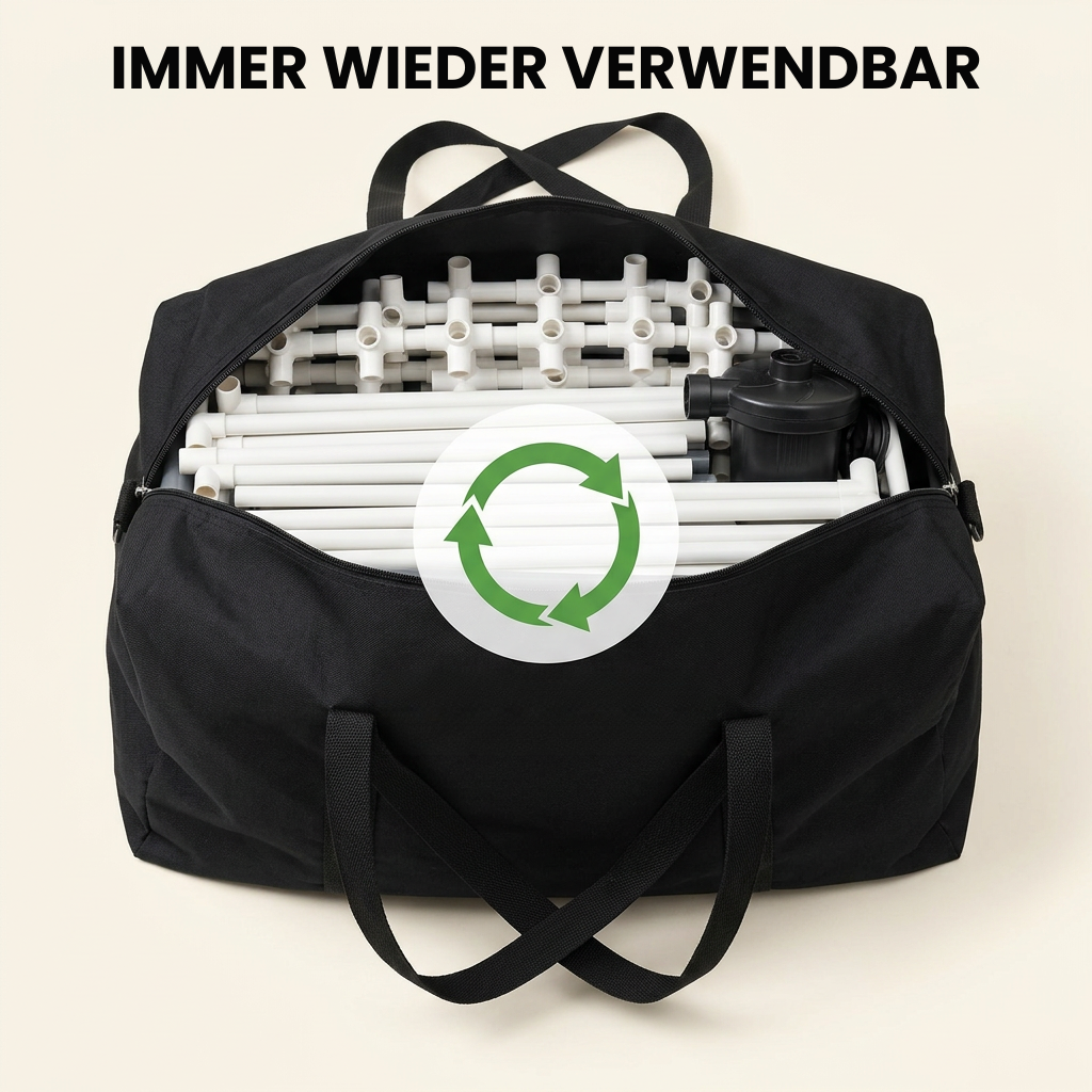 Selbstaufblasendes Ballon-Deko System